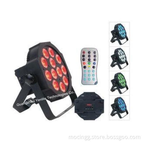 RGBW LED Stage Light , 12*10w RGBW 4 In 1 LED Remote Par